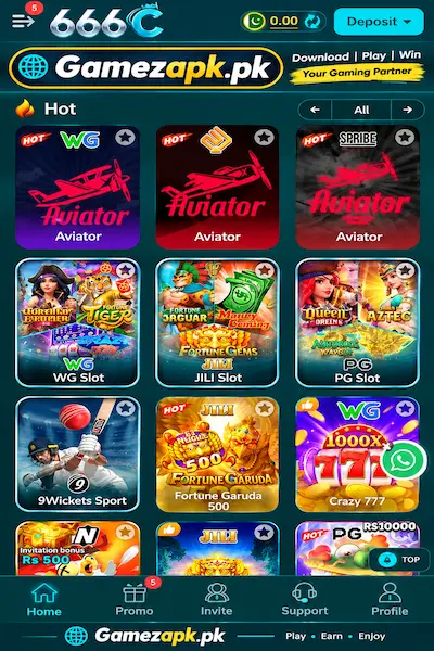 666C Game interface
