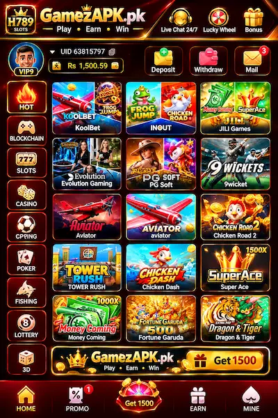 H789 Game interface