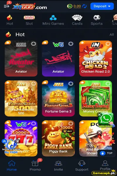 XQ777 Game
